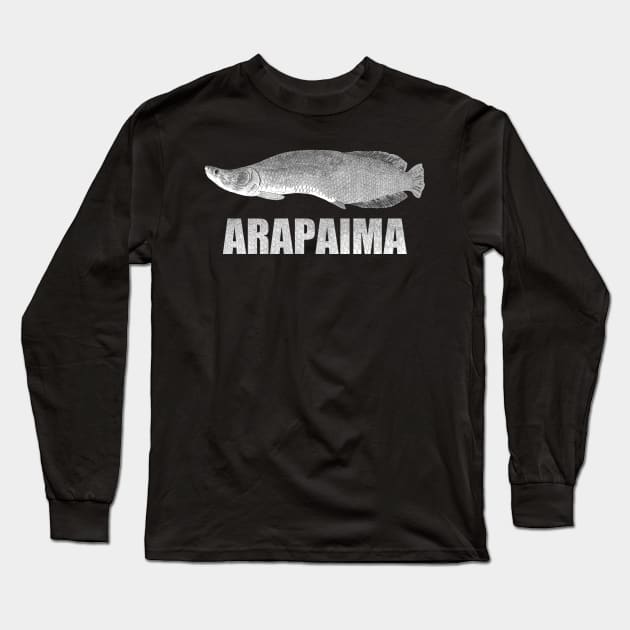 Arapaima Fish - Sea monster Long Sleeve T-Shirt by photographer1